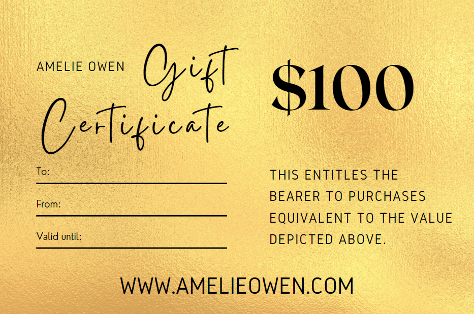 Amelie Owen Digital Gift Certificate - Amelie Owen